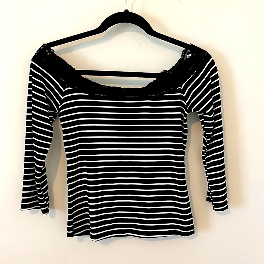 Forever 21 stripe top Medium